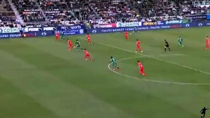 Panathinaikos 1-0 Veria - Stelios Marangos Goal 03-04-2016 HD