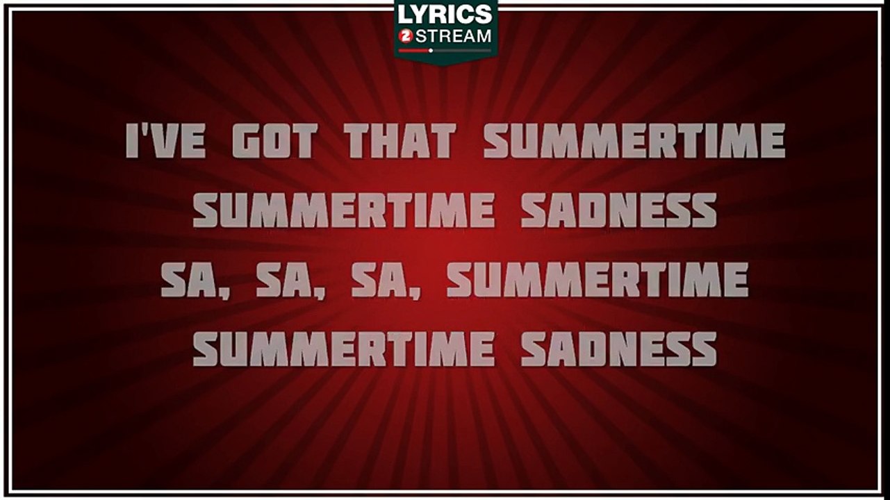Summertime Sadness - Lana Del Rey tribute - Lyrics
