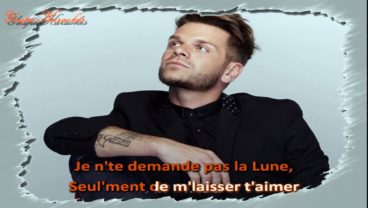 Keen'V - Rien qu'une fois  KARAOKE / INSTRUMENTAL