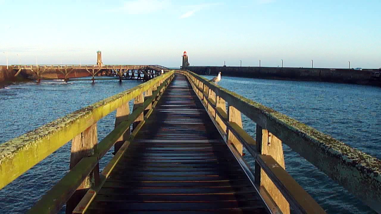 Fécamp : les estacades.