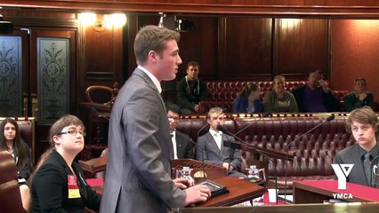 The Hon. Hayden Gray, Youth MLC discusses the YMCA NSW Youth Parliament