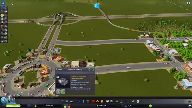 Cities Skylines Education, Land Values and Tourists! 20