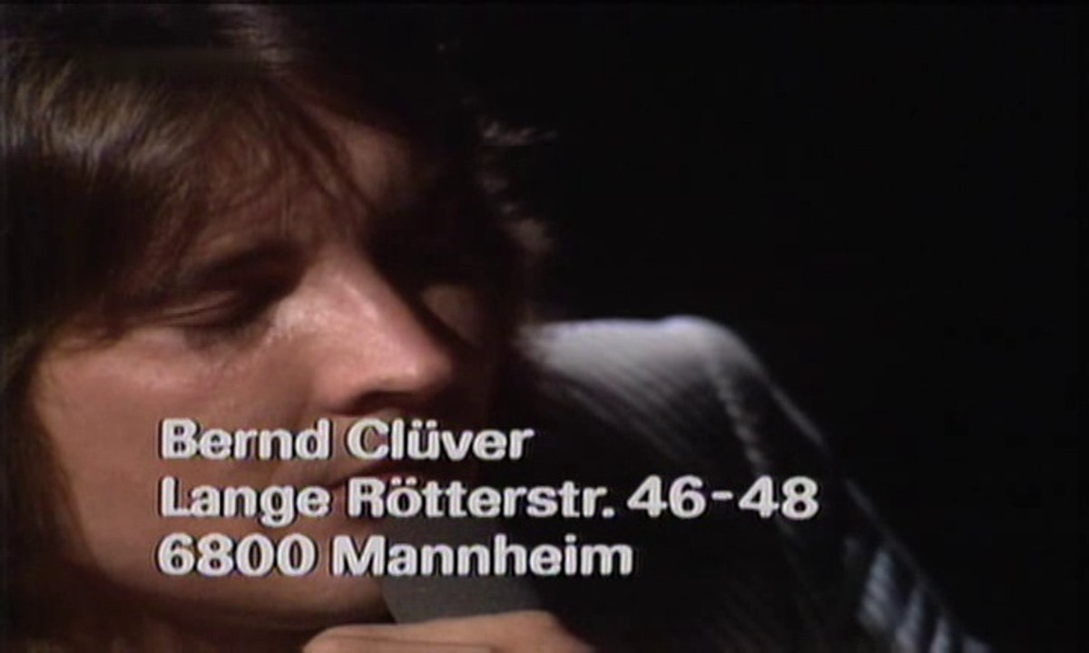 Bernd Clüver - Gib mir Zeit 1977
