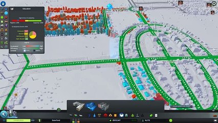 Cities Skylines Education, Land Values and Tourists! 28