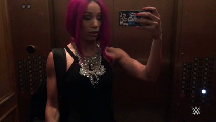 Sasha Banks takes it all in at the WWE Hall of Fame: Sasha Banks WrestleMania Diary, April 2, 201