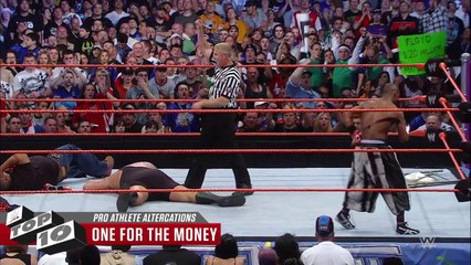 Pro Athlete Altercations  WWE Top 10