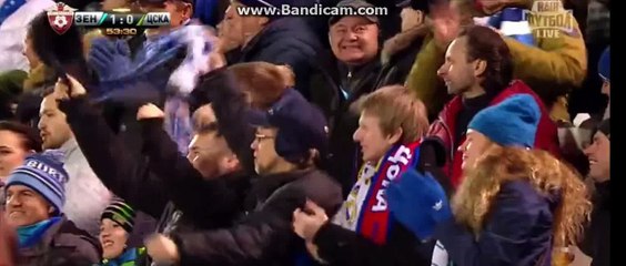 HULK GOAL 1-0 HD  Zenit 1-0 CSKA 3-04-2016