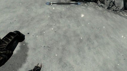 [HD] Skyrim - Lydia qui avance en rampant