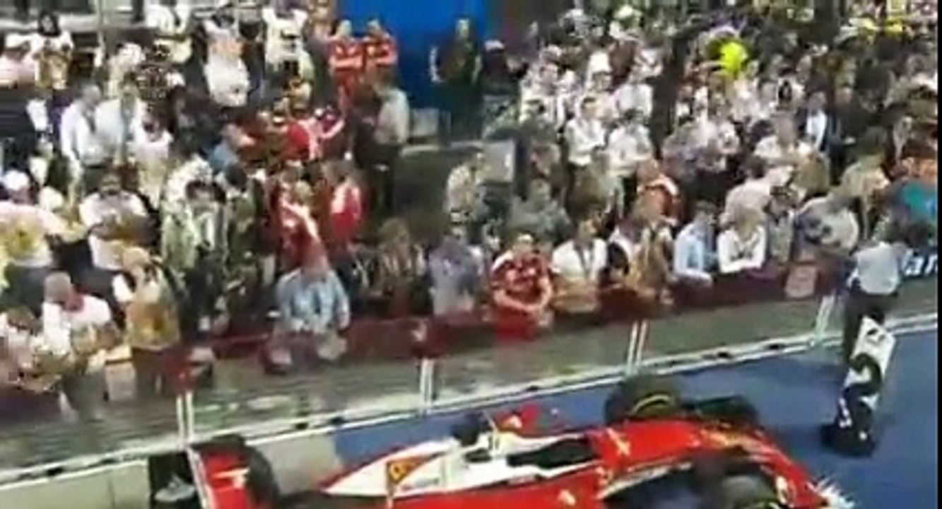 F1 2016 Bahrain GP Podium Interview
