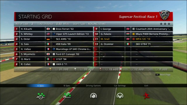 Gran Turismo 6 | McLaren MP4-12C | Supercar Festival Race 1 | Silverstone