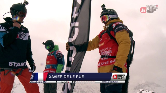 Run Xavier De Le Rue 3rd place - Swatch Xtreme Verbier 2016