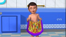 3D Animation After A Bath Nursery rhymes  for childrens  with lyrics