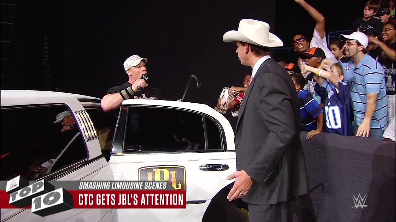 Smashing Limousine Scenes  WWE Top 10