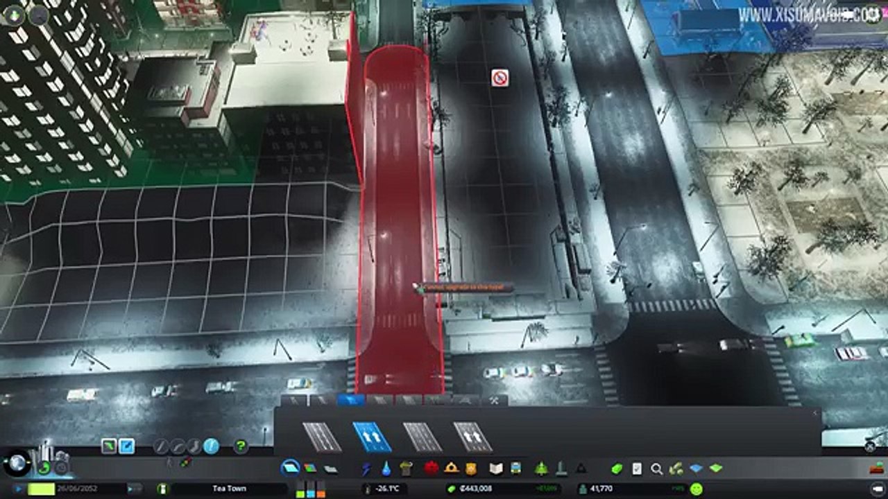 Cities Skylines Snowfall 10 Cannals & Education(00h25m08s-00h25m39s)