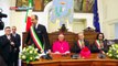 Il nuovo vescovo Mons. Mansi saluta le autorità civili e militari al Comune di Andria