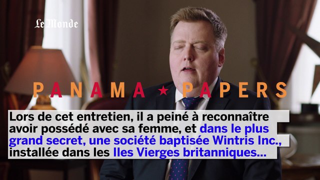 Entretien : le premier ministre islandais confus sur ses liens avec une société offshore