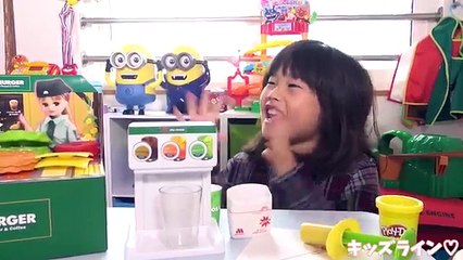 Download Video: リカちゃん モスバーガーへようこそ おもちゃ Doll Licca Burger Shop Toy đồ chơi