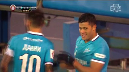 1-0 Hulk Goal Russia  Premier Liga - 03.04.2016, Zenit 1-0 CSKA Moscow