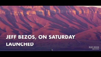 Jeff Bezos's rocket could fly humans by 2018