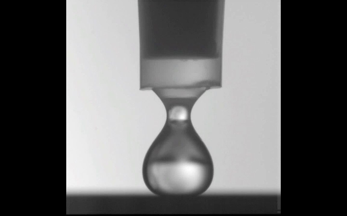 Water droplet impact