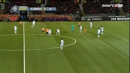 Waris Majeed Goal - Lorient 0-1 Lyon -Lige 1 03/04/2016
