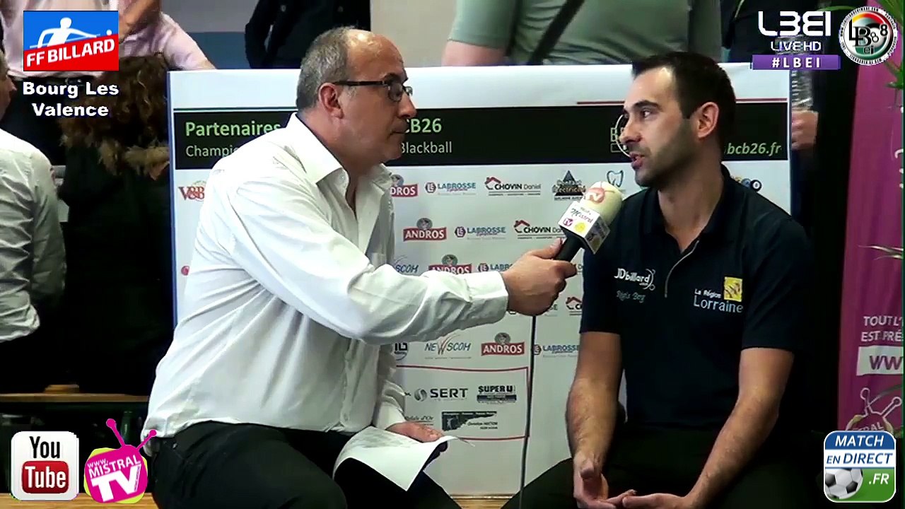 15_16_LIVE REAC DES FINALISTES TOURNOI MIXTE VAINQUEUR BOURG LES VALENCES - REGIS BERG