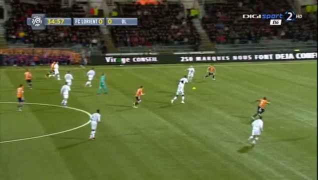 Majeed Waris Goal HD - Lorient 1-0 Lyon - 03-04-2016