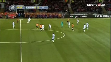 1-0 Majeed Waris Goal HD - Lorient 1-0 Lyon 03.04.2016 HD