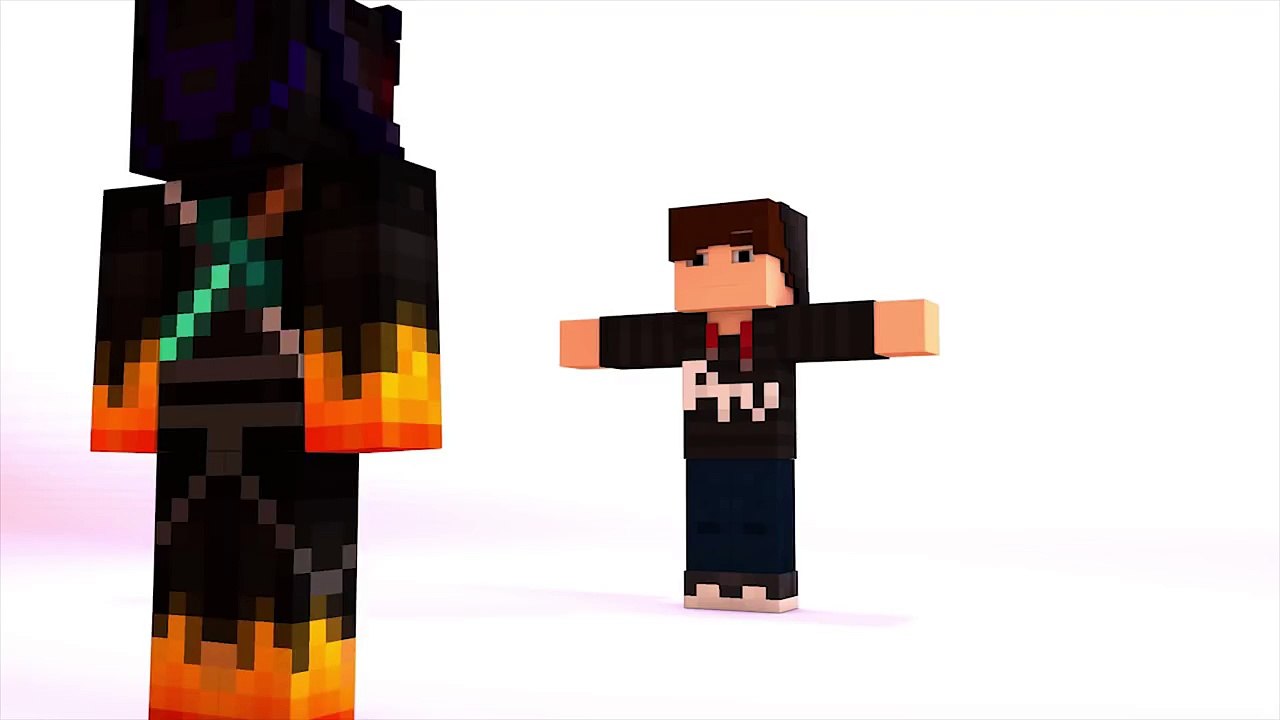 Thrown Across The Room (Minecraft Test Animation)