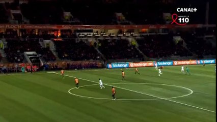 Alexandre Lacazette Goal - 1-1 Lorient vs Lyon