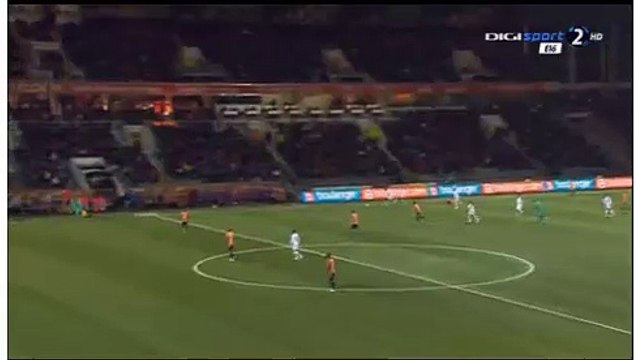 1-1 A. Lacazette Goal HD - FC Lorient 1-1 Lyon - 03.04.2016 HD