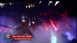 The Demon carries out another extraordinary entrance- NXT TakeOver- Dallas