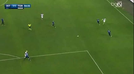 Cristian Molinaro Goal 1-1 Inter vs Torino
