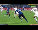 Red Card Miranda - Inter Milan 1-1 Torino (03.04.2016) Serie A