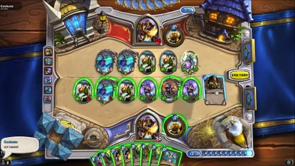 Hearthstone Beta  1261 damage Murloc Tidecaller!