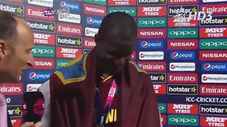Superb and Emotional Interview of Darren Sammy After Winning the World Cup