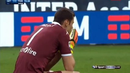 Belotti A.  Penalty GOAL - Inter 1-2 Torino 03-04-2016