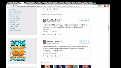 Megyn Kelly and Trump hit some High Notes as Fox News has to get involved