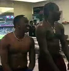 West Indies Players Dancing After Winning against India - 31 March 2016