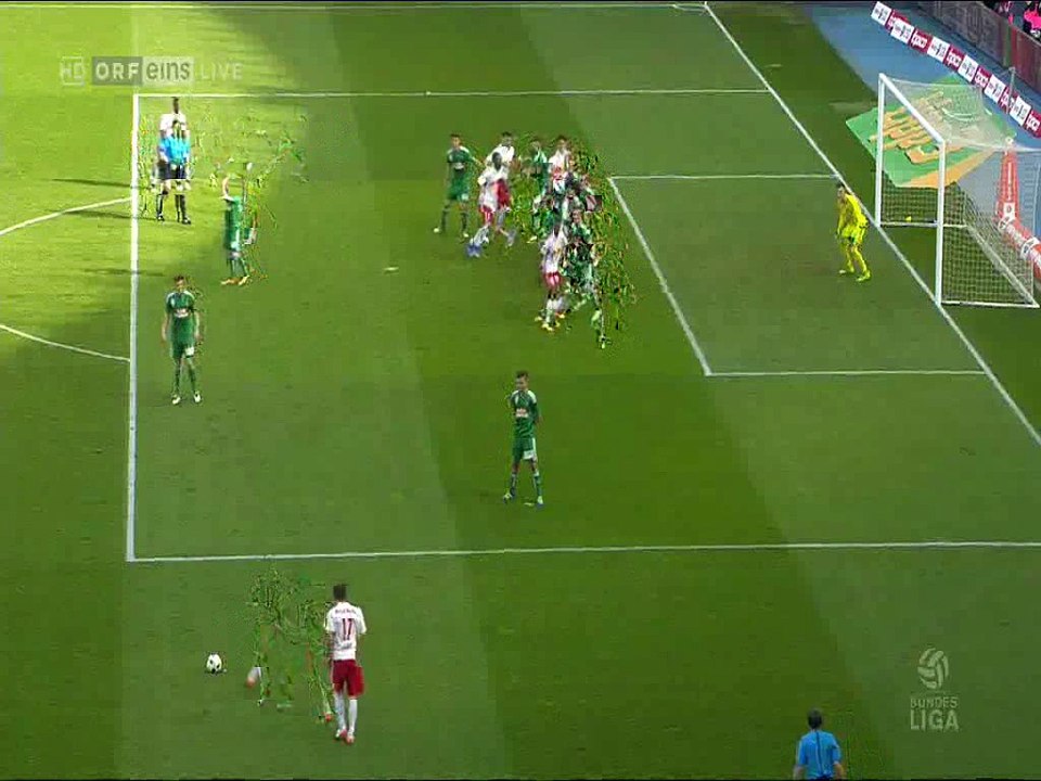 1-1 Duje Ćaleta-Car Goal Austria  Bundesliga - 03.04.2016, Rapid Wien 1-1 RB Salzburg