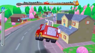 Fire truck cartoon-Fire Trucks game for kids- fire truck games