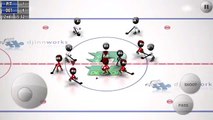[Stickman Ice Hockey] Incredible stickman hockey goal. Great teamwork