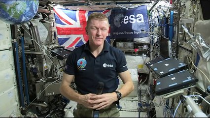 British Astronaut Answers Questions from the Space Station