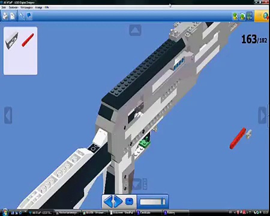 Lego Ak 47 full instructions part4