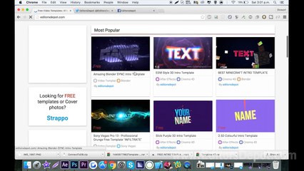 (BEST) Top 10 FREE 2D Intro Templates - AFTER EFFECTS, BLENDER, SONY VEGAS