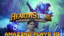 The best of 2016 Hearthstone Amazing Plays 19 - Funny Lucky Epic plays Moments - Hearthstoned