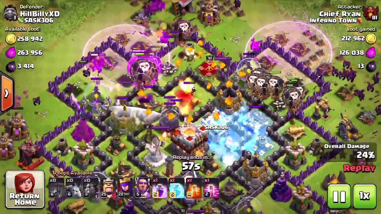 Clash of Clans - Lavaloonion Farming