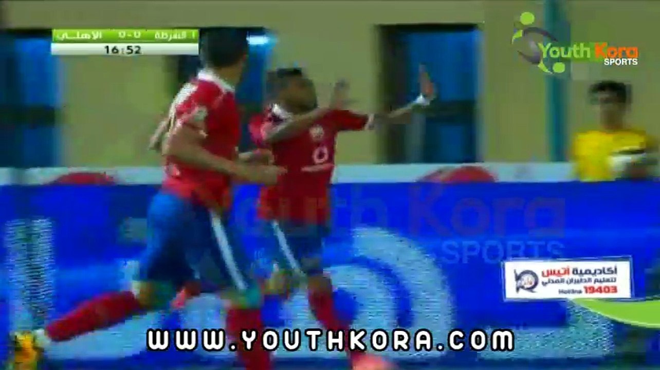أهداف مباراة إتحاد الشرطه و الأهلي (3 - 5) | الأسبوع الثالث والعشرون | الدوري المصري 2015-2016