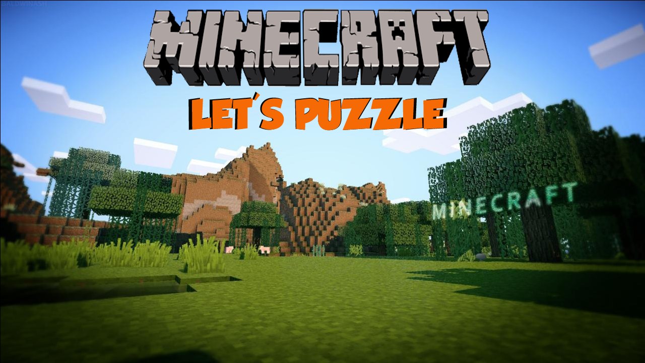 Minecraft Let's Puzzle: Episode 1: End Dragon, Fish Tank, Jeep