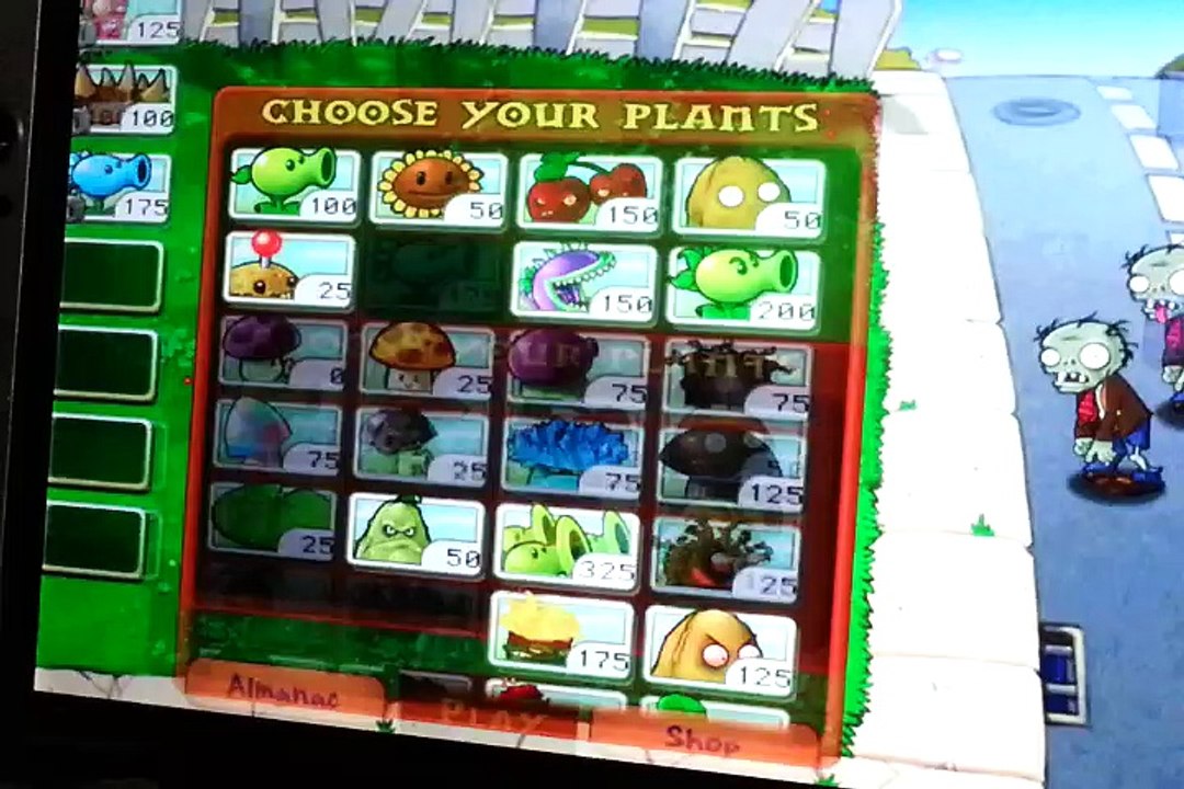 Plant vs Zombies ALL Atak
